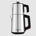 Grundig Paslanmaz Çelik 1650W Çay Makinesi, Hızlı ve Kolay Çay Hazırlama - Açık Bej