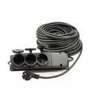 Grup Priz, 3'Lü, 30 M, 3X2.5 Mm Ttr Kablo, Topart 01560
