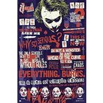 Grupo erik Editores GPE4937 Poster, motif: Batman the dark Knight – Joker, 61 x 91,5 cm