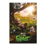 Grupo Erik Editores, S.L. Resmi Marvel Groot Chill Time Posteri – 91 x 61,5 cm – Rulo halinde gönderim – Marvel Poster – Havalı Poster – Sanat Posteri – Poster ve Baskılar – Duvar Posteri