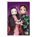 Grupo Erik Poster Sanatsal Baskı Demon Slayer Poster Dekorasyon Oturma Odası veya Yatak Odası Dekorasyonu - Dekorasyon Odası - Boyut 61 x 91,5 - Resmi Demon Slayer Manga Anime Hayran Ürünü
