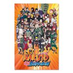 Grupo Erik Poster Sanatsal Baskı Wednesday Naruto Shippuden Poster Dekorasyon Oturma Odası veya Yatak Odası Dekorasyonu - Dekorasyon Odası - Boyut 61 x 91 - Resmi Manga Anime Naruto Ürünü