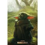 Grupo Erik Poster The Mandalorian Child Grogu - Duvar Dekorasyonu Baby Yoda Star Wars