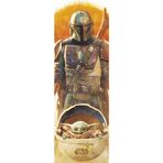 Grupo Erik Poster/Kapı Posteri Star Wars Mandalorian Baby Yoda