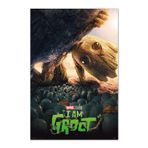 Grupo Erik Resmi Marvel Groot The Little Guy Poster – 91 x 61,5 cm – Rulo halinde gönderim – Marvel Poster – Havalı Poster – Sanat Posteri – Poster & Baskılar – Duvar Posteri