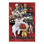 Grupo Erik Resmi One Punch Man Posteri - 91 x 61,5 cm - Rulo halinde gönderim - Havalı poster - Sanat posteri - Poster ve baskılar - Duvar posteri