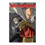 Grupo Erik Resmi One Punch Man Saitama & Genos Poster – 91 x 61,5 cm – Rulo halinde gönderim – Havalı poster – Sanat posteri – Poster & Baskılar – Duvar posteri