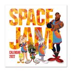 Grupo Erik Space Jam Takvim 2022 Duvar Takvimi 2022 12 Aylık Büyük Hediye Posterli, CP22078, Turuncu