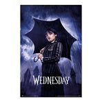 Grupo Erik Wednesday Umbrella Poster - 35,8 x 24,2 inç / 91 x 61,5 cm - Rulo halinde gönderim - Havalı Poster - Sanat Posteri - Poster ve Baskılar - Duvar Posteri