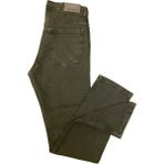 Gruva Erkek Normal Kesim Yüksek Bel Boru Paça Likralı Esnek Kot Pantolon - Füme - Yeşil - 35