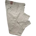 Gruva Erkek Regular Fit Normal Kesim Likralı Esnek Rahat Yüksek Bel Mevsimlik Gabardin Keten Pantolon - 44 - Vizon