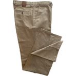 Gruva Erkek Regular Fit Normal Kesim Likralı Esnek Rahat Yüksek Bel Mevsimlik Gabardin Keten Pantolon - 54 - Açık Kahverengi