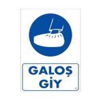 Gş Giy Uyarı Levhası 25X35 KOD33