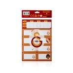 Gs Store 463643 Galatasaray Okul Etiketi Ders Programlı 3 Yaprak 25*12