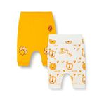 GS Store B221041 Sarı Gri 2'li Bebek Eşofman Altı