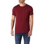 GS Store E221226 Bordo Basic Erkek T-shirt