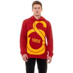 GS Store E88154 Kırmızı Galatasaray Büyük Logolu Erkek Sweatshirt