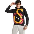 GS Store E88154 Siyah Galatasaray Büyük Logolu Erkek Sweatshirt
