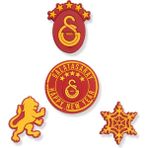 Gs Store Galatasaray 4`lü Yılbaşı Magnet Set U252318 - Standart