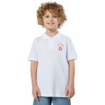 Gs Store Galatasaray 5 Yıldız Klasik Logo Polo Çocuk T-Shirt C251403 - Beyaz - 11 - 12 Yaş