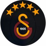 Gs Store Galatasaray 5 Yıldızlı Bardak Altlığı U251421 - Siyah - Standart