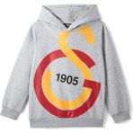 Gs Store Galatasaray Büyük Logolu Çocuk Sweatshirt C88154 - Gri Melanj - 7 - 8 Yaş