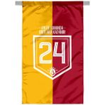 Gs Store Galatasaray Cephe Parçalı Balkon Bayrak 150X225 U241392 - Sarı - Kırmızı - Standart