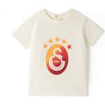 Gs Store Galatasaray Degrade 5 Yıldız Bebek T-Shirt B251409 - Ekru - 18 - 24