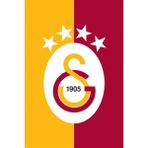 Gs Store Galatasaray Dikey Balkon Bayrağı 150*225 U880149 - Sarı - Kırmızı