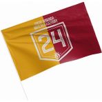 Gs Store Galatasaray Elde Sallama Yatay Parçalı Bayrak 150X200 U241391 - Sarı - Kırmızı