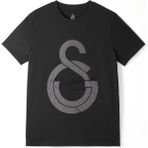 Gs Store Galatasaray Erkek Ata Imza T-Shirt E251279 - Siyah - XS