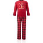 Gs Store Galatasaray Erkek Yeni Yıl Pijama Takım E242256 - Kırmızı
