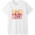 Gs Store Galatasaray Kadın T-Shirt K252145 - Beyaz