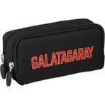 GS Store Galatasaray Kırmızı Yazı Baskılı Kalem Çantası 24525