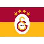 Gs Store Galatasaray Klasik Elde Sallama Bayrak 150X200 U880143 - Sarı - Kırmızı - Standart