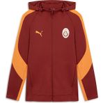 Gs Store Galatasaray Puma A Takım Fermuarlı Kapüşonlu Sweatshirt 78290201 - Kırmızı - 3XL