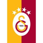 Gs Store Galatasaray Raşel Balkon Bayrağı 600*900 U880147 - Sarı - Kırmızı