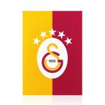 Gs Store U251385 Galatasaray 5 Yıldızlı Dikey Balkon Bayrağı 150X225Cm