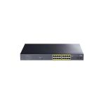 Gs1020ps2 16 Port Gigabit 200W 250M Poe+, Gigabit Sfp, Cctv, Vlan Metal Switch