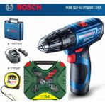 Gsb 120 Li Darbeli (Tek Akülü) Matkap Vidalama ,bosch X-Line 54 Parça Aksesuar Seti ve Metre