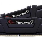 GSKILL RipjawsV 16GB (2X8) DDR4 3200Mhz CL16 Siyah 1.35V (F4-3200C16D-16GVKB) Dual Kit Ram