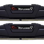 GSKILL RipjawsV 16GB (2X8) DDR4-4000Mhz CL18 Siyah 1.40V (F4-4000C18D-16GVK) Dual Kit Ram
