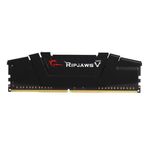 GSKILL RipjawsV Siyah 8GB (1x8GB) 3200MHz CL16 DDR4 Gaming Ram (F4-3200C16S-8GVKB)