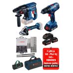 Gsr 180 Li Gws 180 Li Gbh 180 Li Şarjlı Vidalama Akülü Taşlama Kırıcı Delici Hilti Seti Promix
