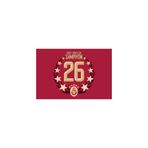 GSStore Galatasaray 26. Şampiyonluk Elde Sallama Yatay Bayrak 50x75 U261210