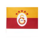 Gsstore Galatasaray 5 Yıldızlı Klasik Elde Sallama Bayrak 100x150cm U251384