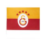 Gsstore Galatasaray 5 Yıldızlı Klasik Elde Sallama Bayrak 150x200cm U251386