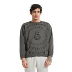 GSSTORE Galatasaray Erkek Sweatshırt E232042 Asit Yıkama L
