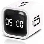 Gt-1 Pomodoro Zamanlayıcı Küp, Flip Timer, Öğrenci Kronometresi & Ders Çalışma Saati, 5/10/3 - Çok Renkli