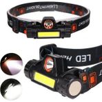 GTC Kafa Feneri Şarjlı Mıknatıslı Lityum Lion Pilli / LED Headlight